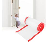 Protector de bisagra de Puerta a Prueba de bebé, Protector de Dedo antipellizco de Doble Cara, Protector de Dedos para Puerta y Seguridad para niños translúcida Que Evita Lesiones por pellizcos