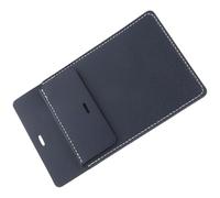 Protector de Bolsillo de Cuero PU 15,5x9,2x0,5cm para Bolígrafos | Organiza Bolígrafos y Accesorios, Evita Manchas de Tinta, Azul, para Camisas y Abrigos de Laboratorio