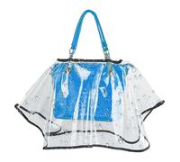 Protector de Bolsillo para Bolso - Impermeable de Bolsillo Transparente, Bolsos de Mano, Ligera y portátil, de Polvo Transparente para Mujer, Multiusos, Utilidad para Exteriores e