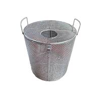 Protector de bomba sumergible de acero inoxidable, cubierta de bomba de sumidero, malla protectora universal for bombas sumergibles(40x55cm/15.75x21.65in)