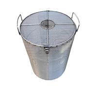 Protector de Bomba Sumergible de Acero Inoxidable, Malla de 1 mm Que Evita obstrucciones, Filtro Protector para Bombas de sumidero, Estanque, Aguas residuales y pozos (15,7 x 31,5 Pulgadas)