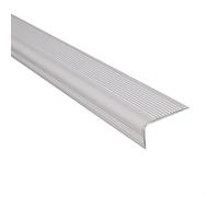 Protector de borde de escalera 2M fiable para función de seguridad para hogares, escuelas e instalaciones de salud (gris)