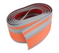 Protector de borde de escalera 2M fiable para función de seguridad para hogares, escuelas e instalaciones de salud (naranja)