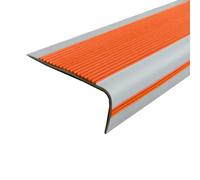 Protector de borde de escalera antideslizante, tira de goma autoadhesiva para peldaños interiores y exteriores, banda de rodadura de seguridad, duradera, fácil de instalar