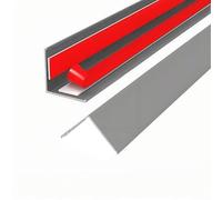 Protector De Borde De Escalera De Aleación De Aluminio De 100cm, Transición para Suelo, para Borde De Peldaño, Borde De Escalera(Gray,30mm)