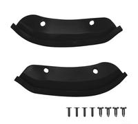 Protector de borde de parachoques delantero, para Dodge Hellcat 2015-2024 ABS Scoop Surround Protector negro rojo no para cuerpo ancho (negro)