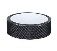 Protector de borde de puerta de coche Universal, pegatina de parachoques de maletero antirrayas, película protectora de fibra de carbono negra para camiones, motocicleta, Auto(3CM*3M)