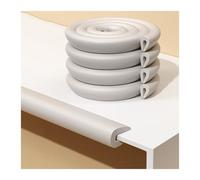 Protector de borde en forma de U para mesa de café de cristal, tira de seguridad de espuma de 78.74 pulgadas para armario, cajón, escritorio, muebles, chimenea, encimera, protector de esquina