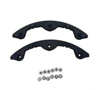 Protector de Borde para snowboard 2 Piezas AntiGolpes Plástico | Plástico , anti-golpes, protege para bordes, instalación simple, 2 piezas negras(S)