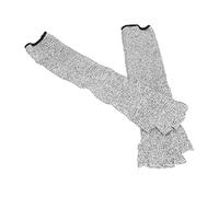 Protector de Brazo, Mangas Largas, Protección de Medio Dedo para Carpintería, Grabado, Jardinería, Cocina, Protector de Manga Resistente a Desgarros