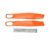 Protector de Brazo oscilante para Motocicleta, Duradero, ABS, a Prueba de Polvo, reducción de Vibraciones, Cubierta de Brazo oscilante para EXC EXCF XCW XCWF TC FC TE FE Modelos (Naranja)