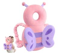 Protector de Cabeza de Bebe, Almohadillas de Seguridad Ajustables para Bebes,Cojín Protector Ajustable para Cabeza para Bebés de 4 a 24 Meses para Gatear y Camina