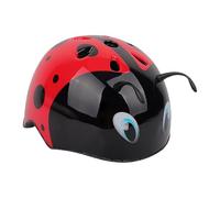 Protector de cabeza de ciclismo para niños, carcasa de policarbonato, forro de energía acolchado, control de tamaño de perilla | Concepto geométrico protector inspirado en escarabajo, interior