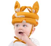 Protector de cabeza para bebé, gorro anticolisión para bebé,Gorros Protectores Transpirables Ajustables Suaves para Bebés - Cómodo cojín protector para la cabeza que absorbe los golpes para cami
