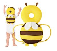 Protector de cabeza para bebé para aprender a caminar, cojín de protección de cabeza en forma de abeja para niños - seguridad para bebés ajustable para casa, jardín, parque de viaje interior al aire