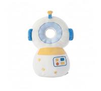 Protector de cabeza para caminar de bebé, protección contra caídas de bebé con temática de astronauta con sonido de alerta de caída, protector de cabeza transpirable para caminar y gatear, uso en ver