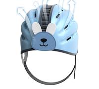 Protector de cabeza transpirable para niños - Sombrero de seguridad anticolisión para bebés y niños pequeños, casco extensible ajustable | Gorro de protección para entrenamiento de che rampante, e
