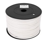 Protector de Cable con Forma de Pétalo, 70m de Largo, Diámetro 3mm, PVC 1,5mm², Blanco - Sujeción Firme, Impresión Clara, Compatible con Múltiples Dispositivos