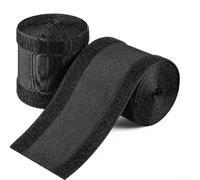 Protector de cable de suelo de poliéster de 3 metros, solución de gestión de cables de tropiezos, prevención de peligros para alfombras y suelos duros, color negro, fácil de instalar, corte para