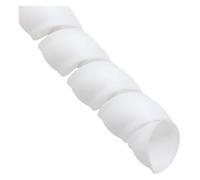 Protector de Cable, Espiral de 10 mm, 12 mm y 14 mm, Organizador de Cables, protección de tuberías, Cubierta de Tubos.(White,ID 12mm 10 Meters)