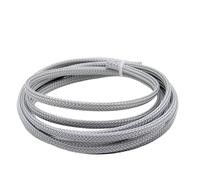 Protector de Cable Oculto for Cubierta Piso, Funda Trenzada Pet 2M 2/4/6/8/10/12/14/16/20/25/30/40 mm Funda Alambre protección for Cables eléctricos(Gray,20MM-2 M)