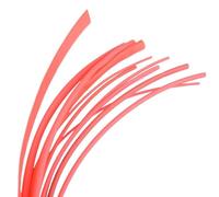 Protector de cable rojo de 1/5/10 m/1 rollo, 1-120 mm, tubo termorretráctil, funda for cables, accesorios de cableado eléctrico(2mm(1Roll 200m),1 Roll)