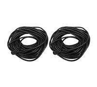 Protector de Cables en Espiral, Manga para Protección de Cable PP, 2 Paquetes, Varios Tamaños y Colores - Alta Resistencia, Flexible y Durable, Ideal para Organización y (Negro diámetro 6mm)