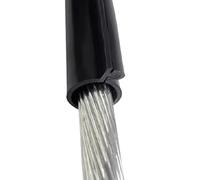 Protector de Cables, Funda Aislante para Cables de Alta tensión, Cubierta de Silicona Impermeable y Resistente a los Rayos UV para Conductores Desnudos, diseño con Clip, Protector de línea e