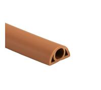 Protector de Cables Protector de Cables Protector de Cables de alimentación Autoadhesivo Conducto de Cables Cubierta de Cables for el Suelo(3.0 m,Maple Woodgrain)
