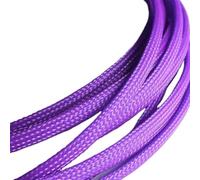 Protector de Cables Tubo Protector de Cables, Funda Trenzada for gestión de Cables Pet de 2 mm a 40 mm, Multicolor(Purple,25mm)