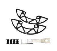 Protector de cadena de aleación de aluminio para bicicleta BCD Mountain de 104 mm, cubierta protectora de piñón 30-40T, compatible con platos 30-32T/34-36T/38-40T, ligero y para reemplazo duradero