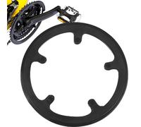 Protector de Cadena de Bicicleta - de Seguridad para piñón para Todo Tipo de Clima, 6,7 x 10,7 x 17,5 cm, Resistente Carcasa Negra | Accesorio Deflector de Marco de fácil instalación para