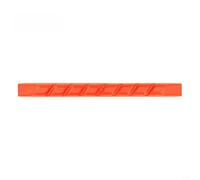 Protector de cadena de bicicleta de TPU a prueba de golpes, para bicicleta de montaña de carretera, alivio 3D, pegatina anti-arañazos, película de tubo hacia abajo, naranja, negro, verde (naranja)