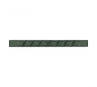 Protector de cadena de bicicleta para bicicletas de carretera y montaña hecho de TPU con diseño en relieve 3D para protección del cuadro (verde)