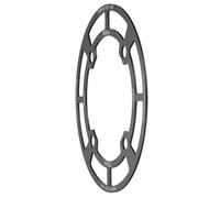 Protector de cadena de bicicleta | Protector de piñón de ciclismo | Accesorio de aleación de aluminio con diseño hueco, protección trasera para uso de motocicletas de niños en carretera