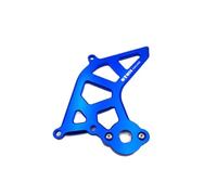 Protector de cadena de cubierta de piñón de transmisión delantera CNC Compatible con motocicleta de 2 tiempos DT230 MT250 GPX TSE250R(Blue)