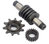 Protector de Cadena de Motocicleta con Cubierta de Juego Completo piñón Rueda pequeña, Cadena transmisión Eje Embrague, 60CC, 80CC Sprocket Chain Cover