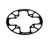 Protector de cadena de piñón 104BCD para material de aleación de aluminio de bicicleta (40-42T negro)