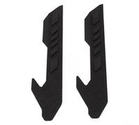 Protector de cadena de silicona para bicicleta, paquete de 2, protector de marco de bicicleta para bicicleta MTB, calcomanía antiarañazos para horquilla trasera, tamaño C/D (C)
