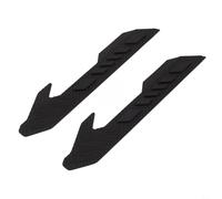 Protector de cadena de silicona para marco de bicicleta de carretera con 2 almohadillas de cadena de bicicleta que protegen la horquilla trasera de golpes y sacudidas continuas de la cadena (C)