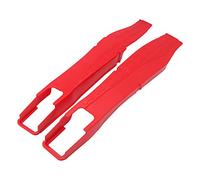 Protector de cadena del basculante Guía de protección cadena universal, protector brazo basculante, deslizador, compatible con Honda, Yamaha, Suzuki y Kawasaki Swingarm Cadena Deslizante(Red)