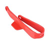 - Protector de cadena deslizante para cadena de motocicleta, protector de brazo basculante trasero, apto para BSE Bosuer CRF70 KLX TTR Dirt Pit Bike (rojo)
