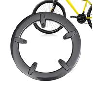 Protector de cadena para bicicletas - Protector de bielas duradero, carcasa protectora de piñón, engranaje de cadena A | Placa resistente al desgaste con agarre de anillo completo, para 40 42 dientes