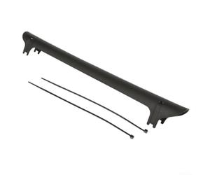 Protector de cadena, protector de cadena de marco de plástico, protector de cadena de horquilla trasera, protector de cadena para bicicleta de carretera de montaña (negro)