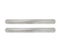 Protector de cajón, tira de inserción de cubierta de gabinete de acero inoxidable 304 para puertas de cajones de hasta 0.75 pulgadas (58.4 cm)