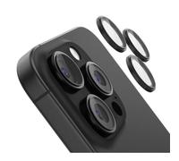 Protector de cámara Belkin ScreenForce para iPhone 16 Pro y Pro Max, vidrio templado 9H, 3 piezas