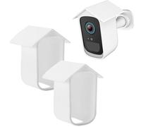 Protector de cámara de Silicona Impermeable para Eufy Security EufyCam 3 UfyCam 3, Piel de Silicona, protección UV, Resistente a la Intemperie, siliconas Duradera (Blanco)