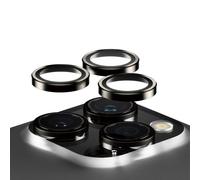 Protector de cámara metálico PanzerGlass Hoops para iPhone 15 Pro y Pro Max