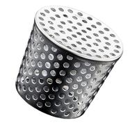 Protector de canalones de acero inoxidable 304, filtro de tubo de bajada y filtro protector de hojas, desagüe de lluvia sin obstrucciones para techo de casa, canalones de jardín, desagües de balcón y