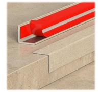 Protector de Cantos Autoadhesivo para Mesa y Muebles, Cinta Protectora de Esquinas Efecto Madera, Revestimiento de Borde en PVC Fuerte, Instalación Rápida(Beige,4.0cmx1.5m(WxL))